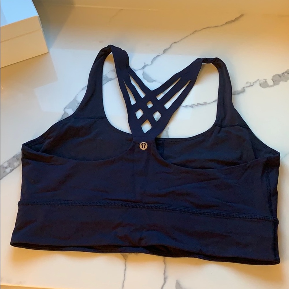 Lululemon navy sports bra